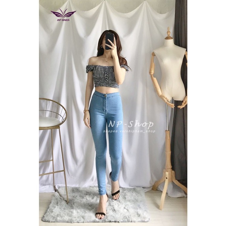 QUẦN JEAN NỮ LƯNG CAO THỜI TRANG 3 SIZE 45-60KG TÙY CHIỀU CAO