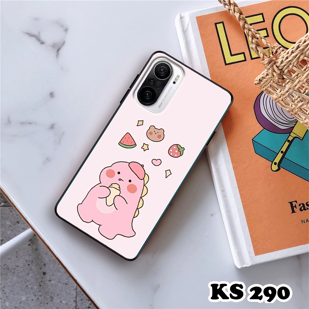 Ốp lưng Xiaomi Redmi K40 - Redmi K40 Gaming - Mi 11X - Ốp in hình khủng long,dinosaur dễ thương