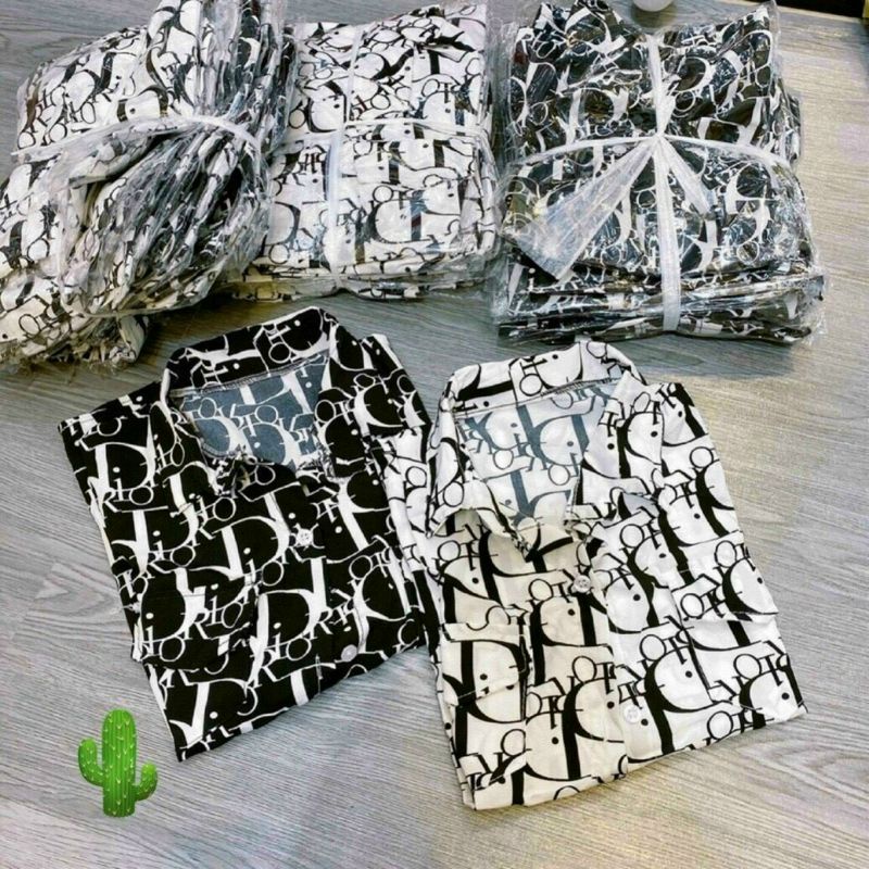 Áo sơmi tay dài Di_or kate lụa mịn siêu đẹp🥑🥑🥑