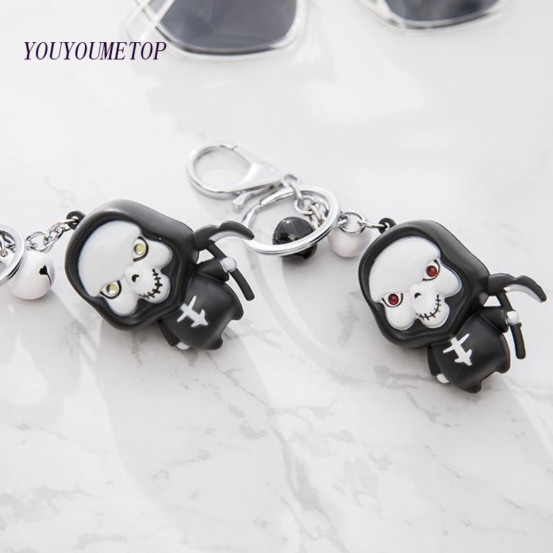 Móc Khóa Hình Ma Có Đèn LED Độc Đáo