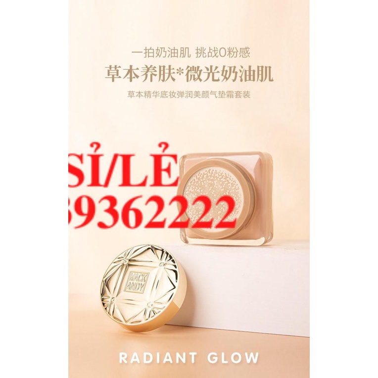 [Hàng mới về] Phấn Nước Air Cushion Mack Andy Hộp Hình Quả Trứng Giúp Che Khuyết Điểm Và Kiểm Soát Dầu