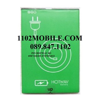 PIN ĐIỆN THOẠI HOTWAV VENUS R3 , R6, R8 ZIN HÃNG