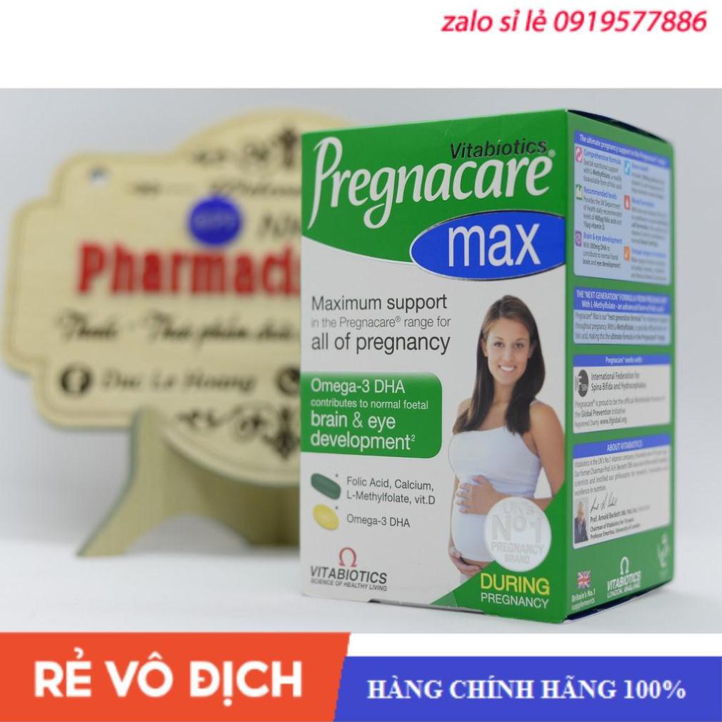 [xách tay úc] Pregnacare Max Vitamin tổng hợp, Omega 3 cho bà bầu