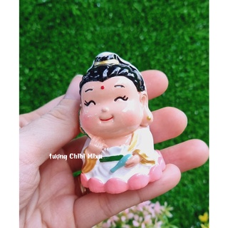 Tượng chibi Quan Âm mẫu đẹp 6cm