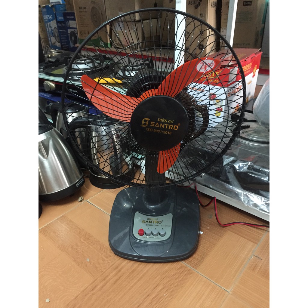 QUẠT ĐỂ BÀN KẸP BÌNH ẮC QUY 12V