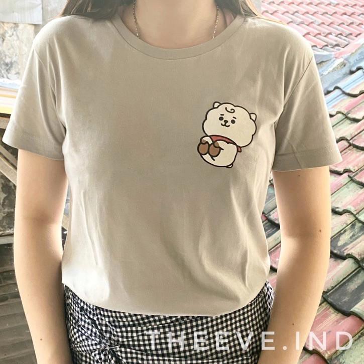 Áo Thun Cotton 6.6 (Mua 3 Only 30k / Pcs Tumblr 30s Bts Bt21 Kp