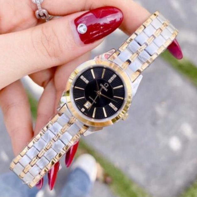 [Free Ship]  [Siêu Phẩm] Đồng hồ Nam (nữ) OMEGA-802 dây đúc mặt chống xước, chống nước cực tốt  Free Ship | BigBuy360 - bigbuy360.vn