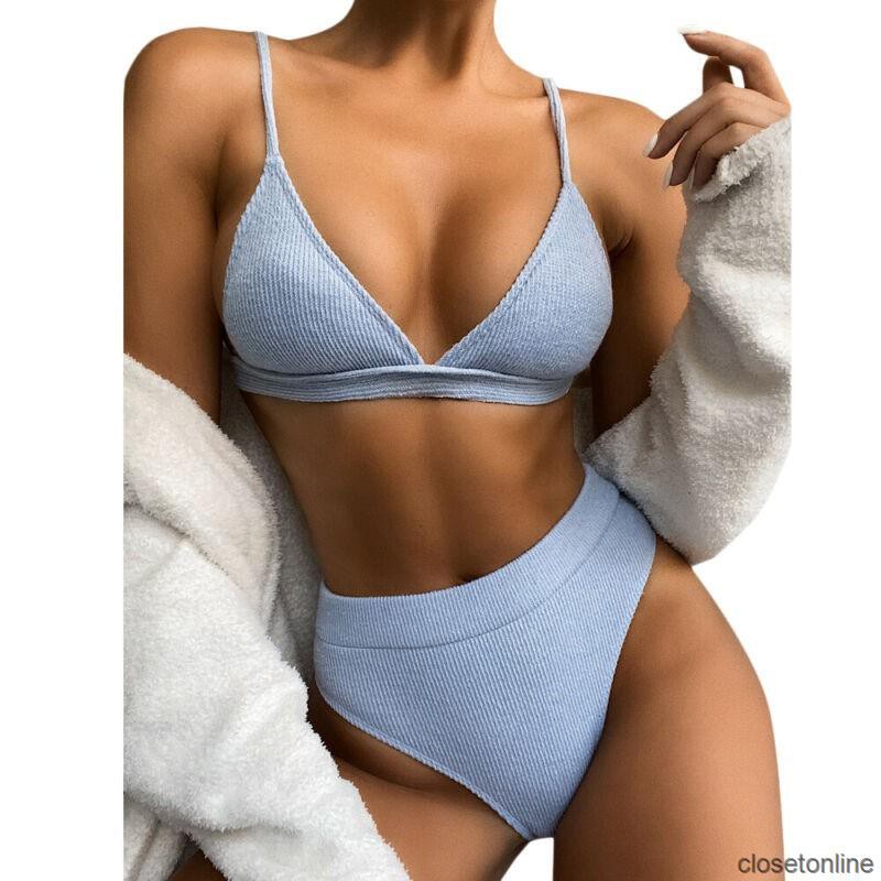 Bikini 2 Mảnh Lưng Cao Có Đệm Nâng Ngực Cho Nữ | BigBuy360 - bigbuy360.vn