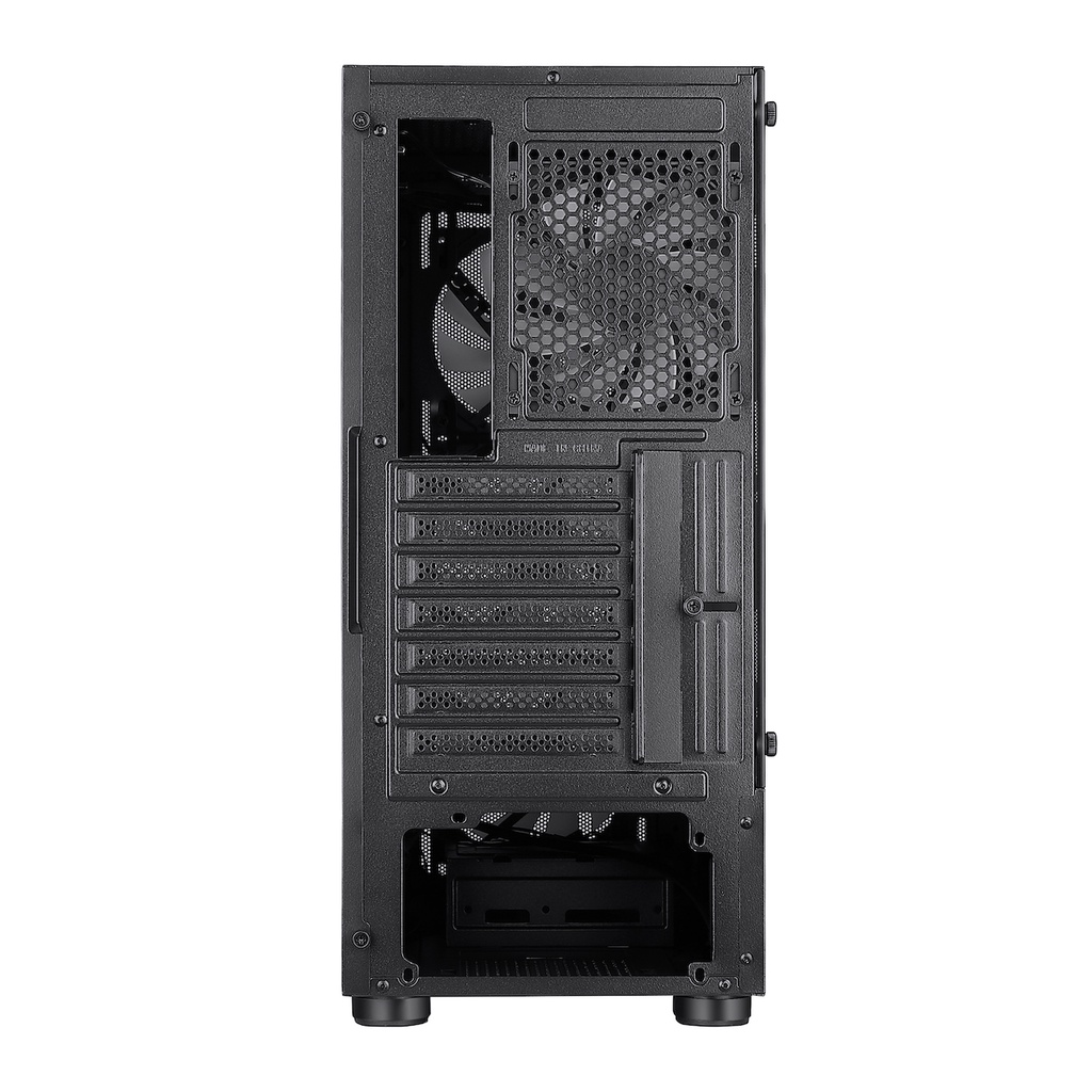 Vỏ case JETEK R3 BLACK (TẶNG KÈM 3 FAN RGB)