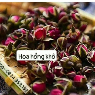 Nụ hoa hồng sấy khô chuyên làm bánh/ kẹo nougat/ pha trà 50g-100g