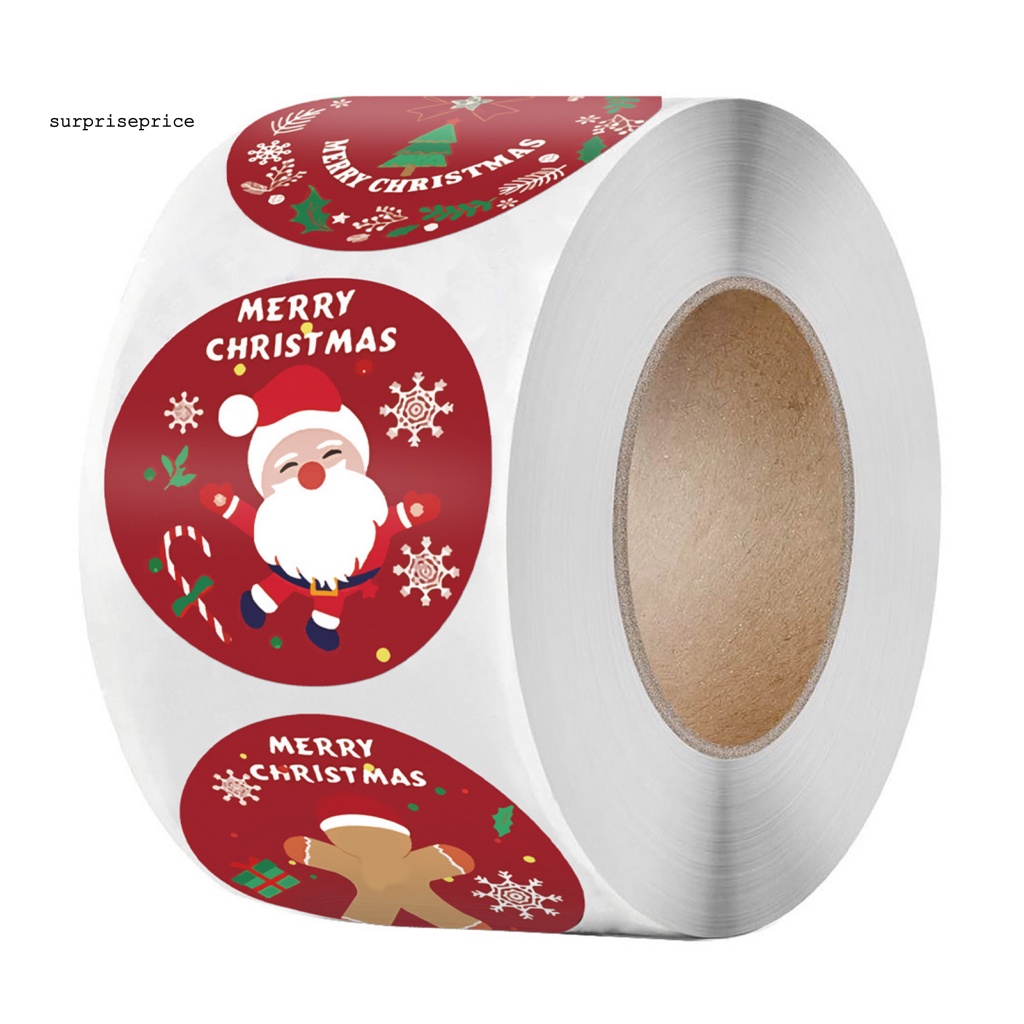 1 Cuộn Sticker Dán Trang Trí Giáng Sinh