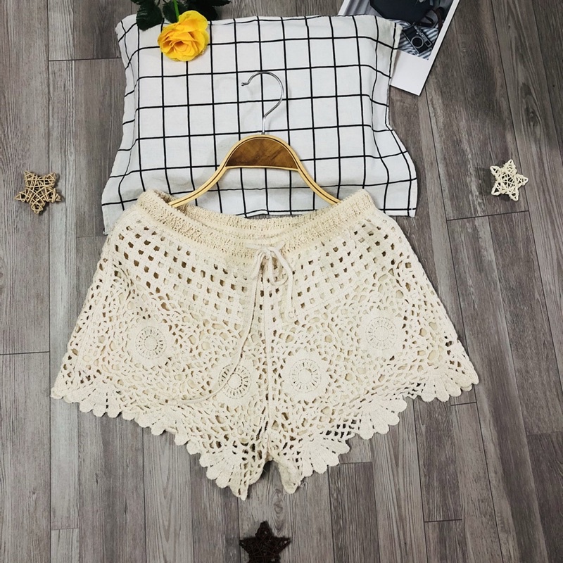 48-Set bộ đồ ren tiểu thư xinh xắn áo dài tay hàng QC