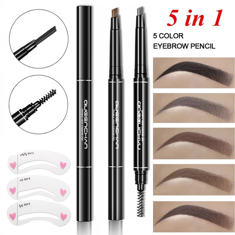 Bộ 8 chì kẻ mày có chổi tán cao cấp tiện dụng | BigBuy360 - bigbuy360.vn