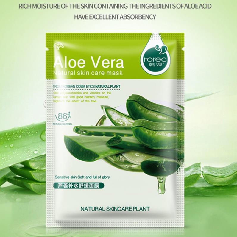 Mặt nạ chiết xuất tự nhiên chăm sóc da ROREC