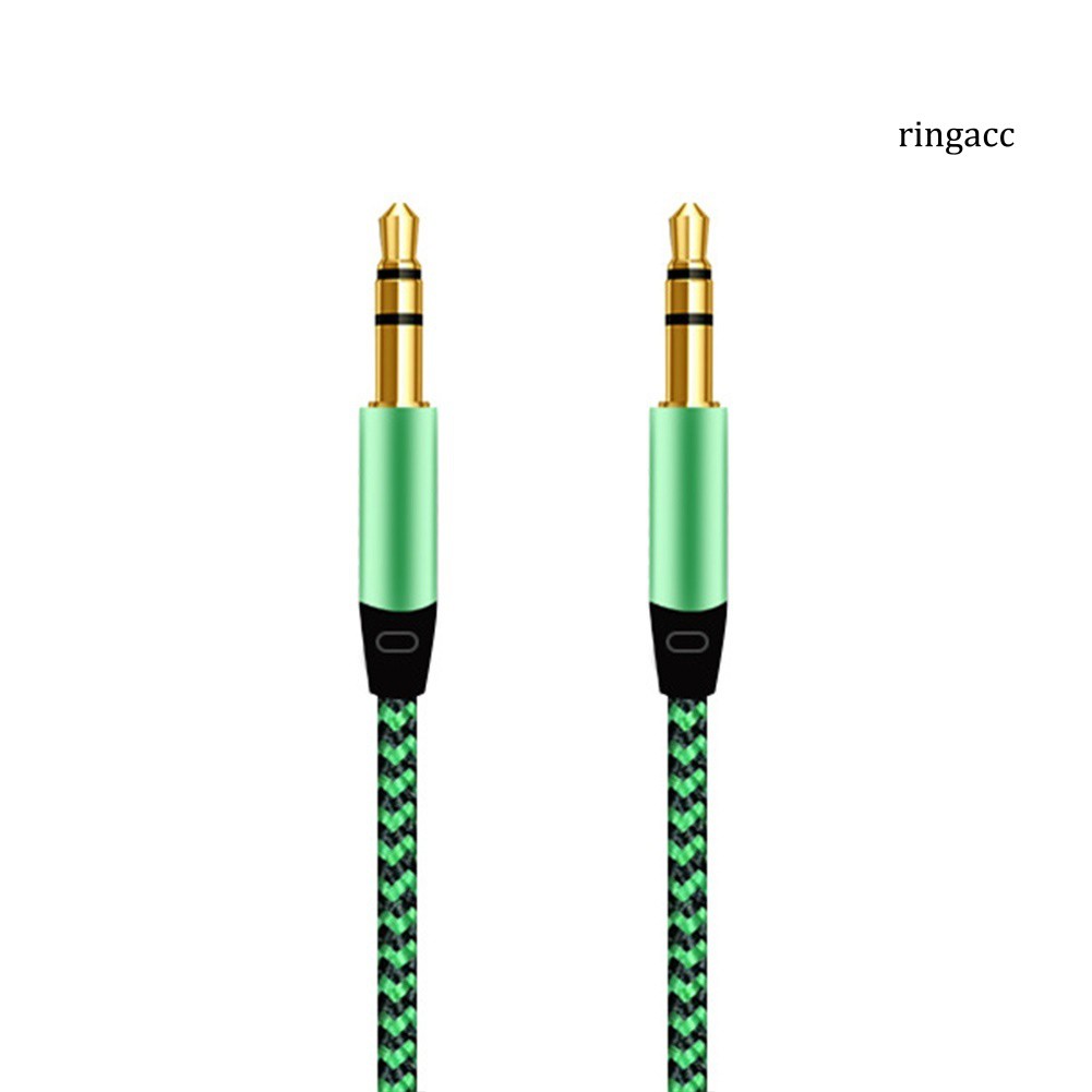 Cáp Chuyển Đổi Âm Thanh Dây Bện Dài 1m Với Giắc Cắm 3.5mm Dành Cho Loa Pc Dvd