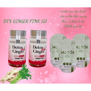 GIẢM CÂN DETOX GINGER PINK KOREA