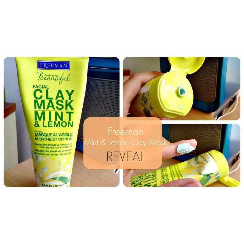 MẶT NẠ FREEMAN MINT & LEMIN CLAY MASK