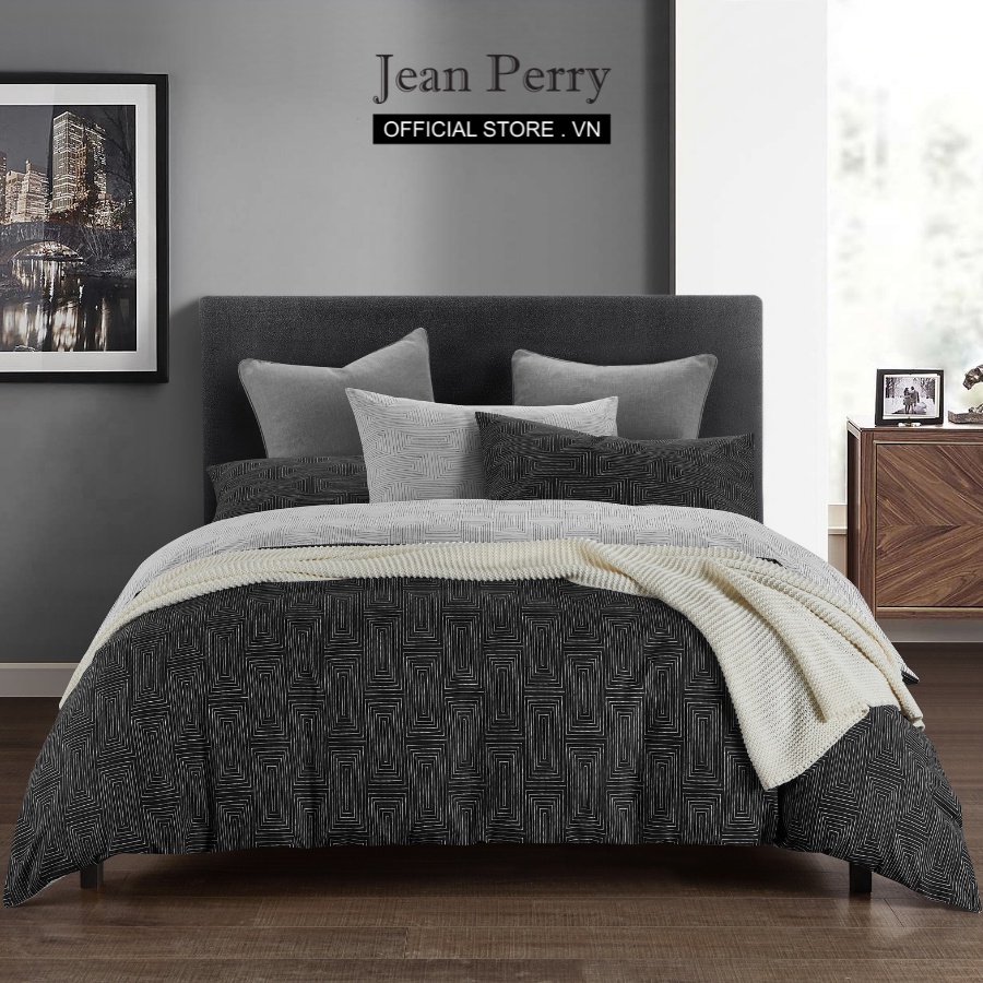 Bộ ga áo gối Cotton Jean Perry Madellin 1m6x2m 1m8x2m +30cm