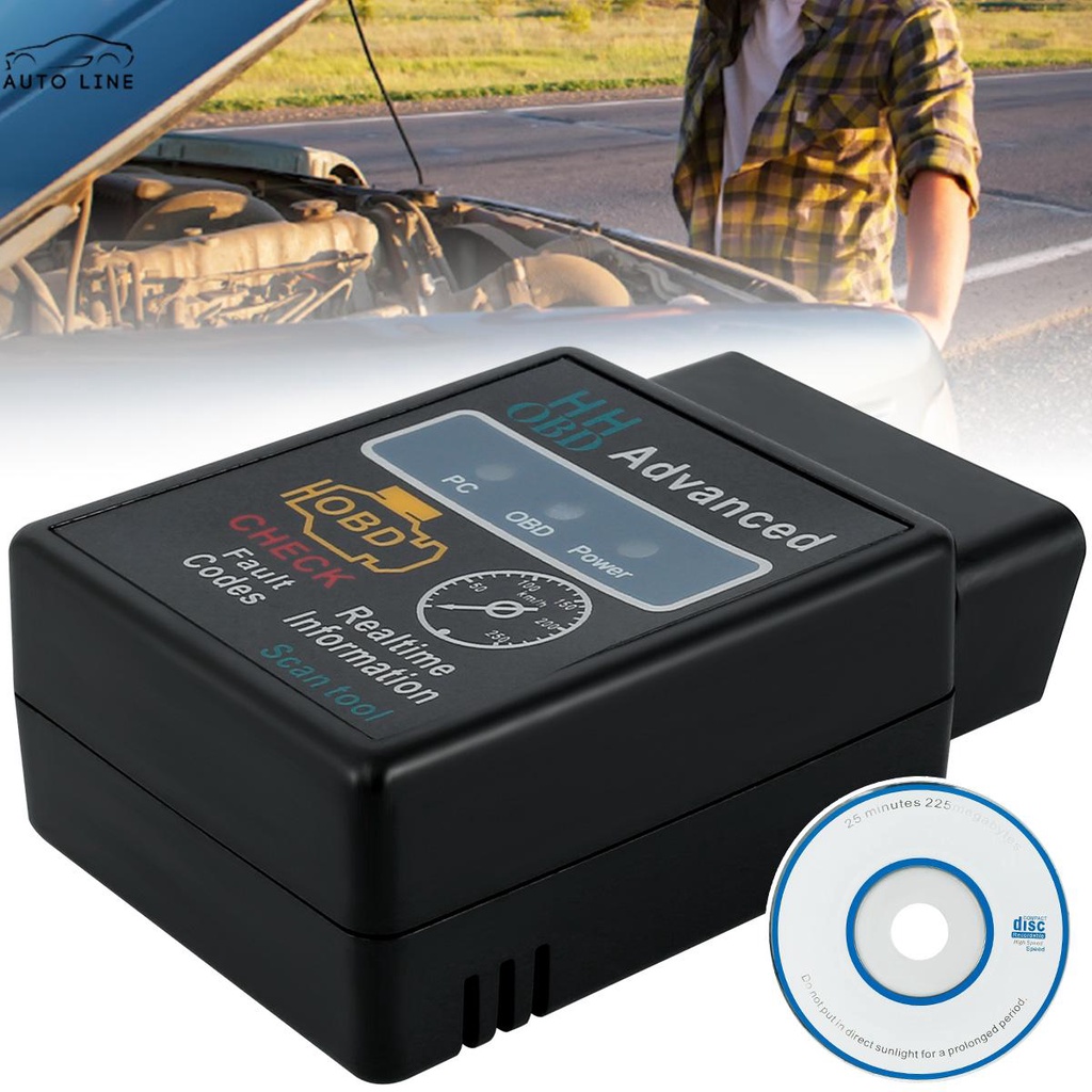 Máy Quét Bluetooth OBD2 Trình Điều Khiển CD Cho Hầu Hết 1996 &amp; Newer Xăng Xe Hơi (Thiết Bị Android) SHOPCYC9588