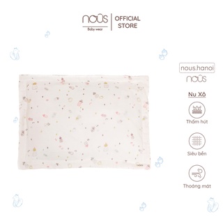 Gối Bông Nous Xô - Trắng Hình Trái Thơm (Dành cho trẻ từ sơ sinh đến 2-3 Tuổi)