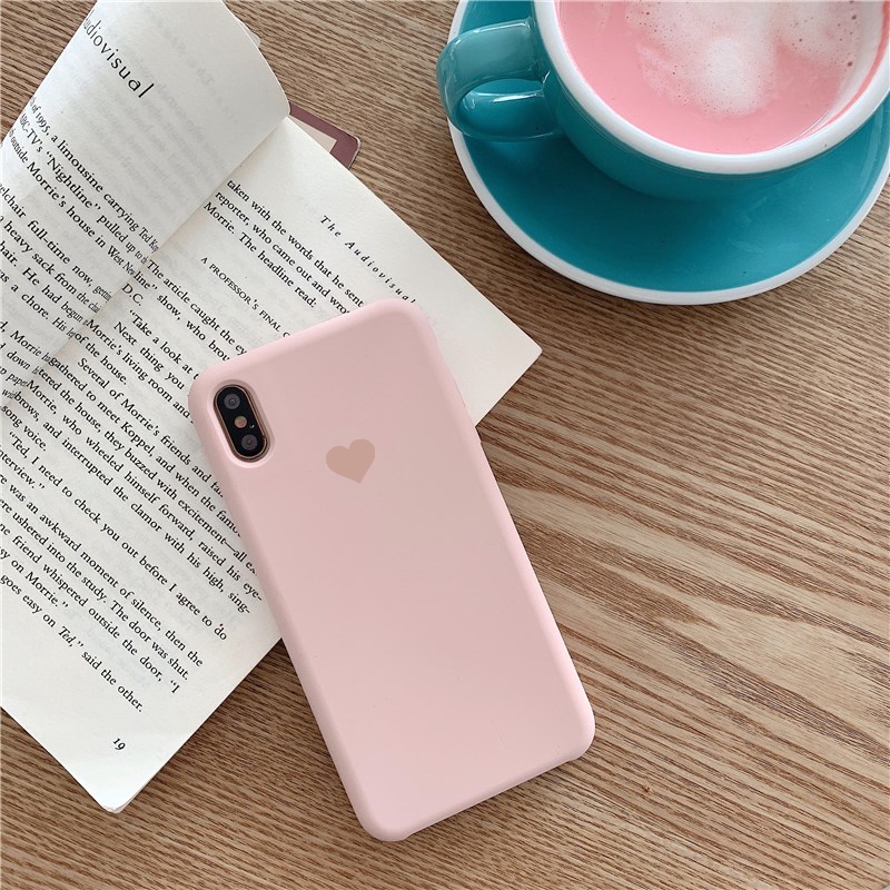 Ốp lưng iphone chống bẩn Tim 5/5s/6/6plus/6s/6splus/7/7plus/8/8plus/x/xr/xs/11/12/pro/max/plus/promax - Awifi Case GT-B