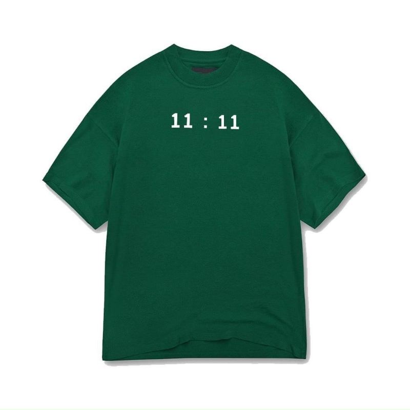 ÁO THUN TAY LỠ UNISEX IN 11:11