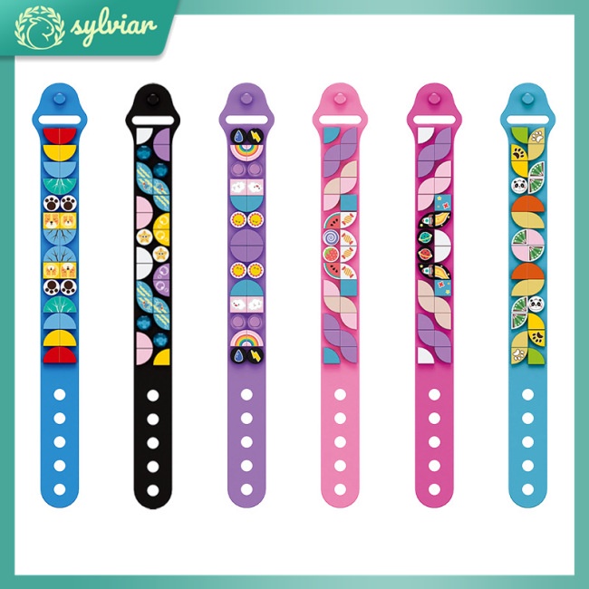 [sylviar] Ollie 【Hàng Có Sẵn】Dây Đeo Tay Lego Dạng Khối Có Thể Điều Chỉnh DIY Cho Trẻ Em