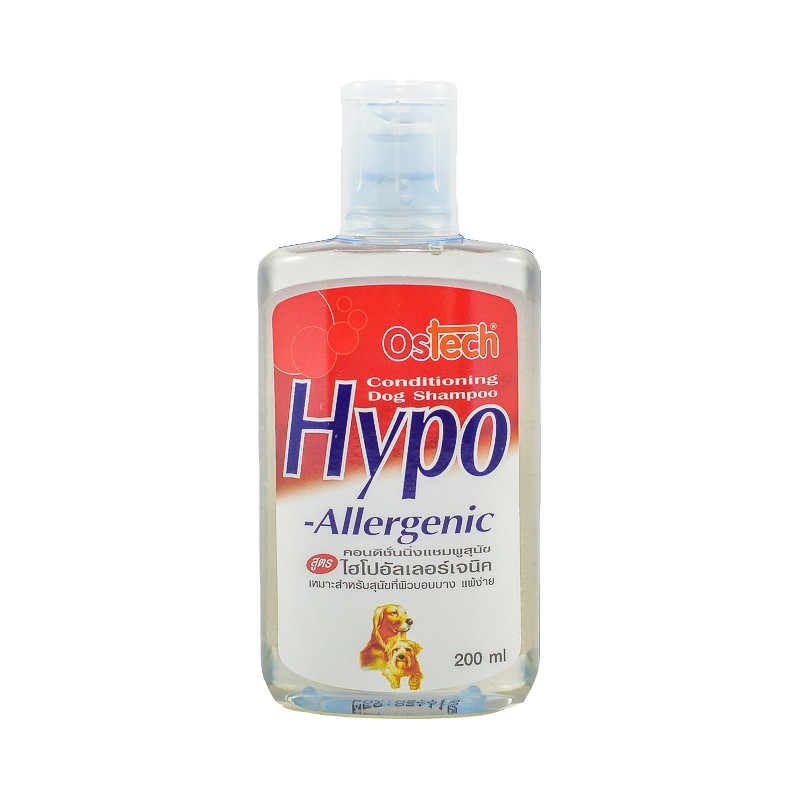 Dầu tắm cao cấp chống dị ứng cho chó Ostech HYPO-ALLERGENIC 200ml và 500ml