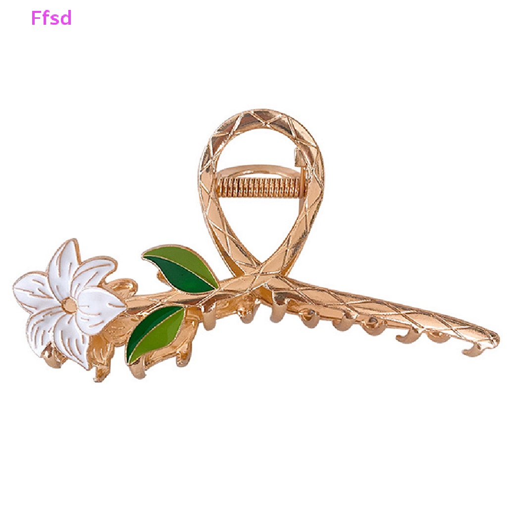 Kẹp Tóc Càng Cua Đính Hoa Lily Xinh Xắn