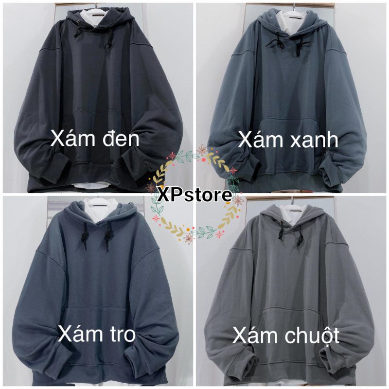 XPstore Áo Khoác Hoodie unisex Trơn/Basic nhiều màu (Ảnh thật)
