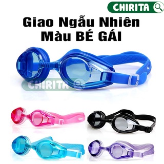 Kính bơi cho bé chất liệu silicon cao cấp chống nước chống nắng màu sắc đáng yêu họa tiết ngộ nghĩnh