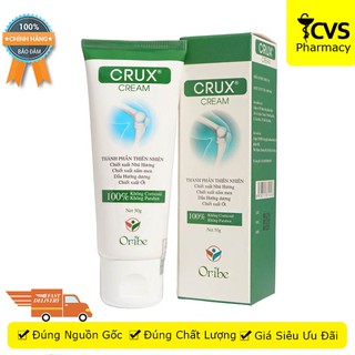 Crux cream - Kem thoa giảm đau khớp (50gr) Cải Thiện Tình Trạng Suy Giãn Tĩnh Mạch - cvspharmacy
