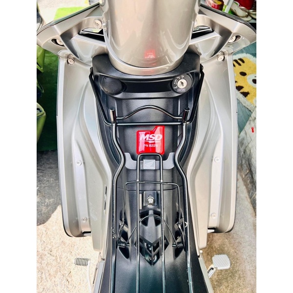 Tem Logo Sticker Đổ Nổi Thương Hiệu MSD Dán Trang Trí Xe