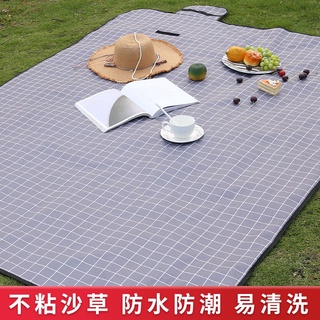 HOTThảm ngoài trời Chống ẩm Mat Picnic Mat Picnic Vải Di động Thảm cỏ Di động Dã ngoại Bãi biển Cắm trại Thảm ngủ