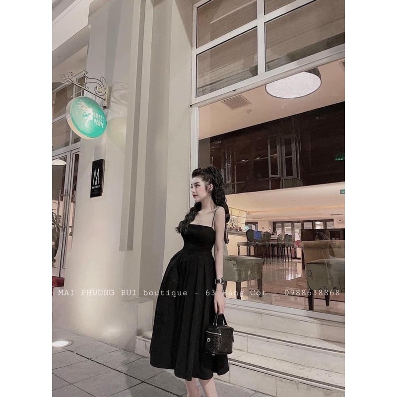 [Mã FAGREEN245 giảm 10% tối đa 30K đơn 99K] Váy 2s xếp ly có đệm ngực | BigBuy360 - bigbuy360.vn