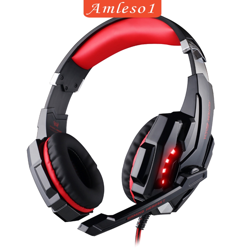 Tai Nghe Gaming Amleso1 Âm Thanh Stereo Sống Động Jack Cắm 3.5mm Cao Cấp