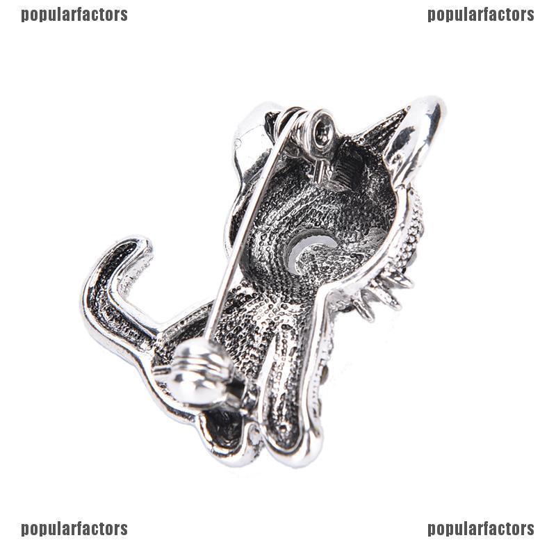 Ghim Cài Áo Hình Mèo Dễ Thương