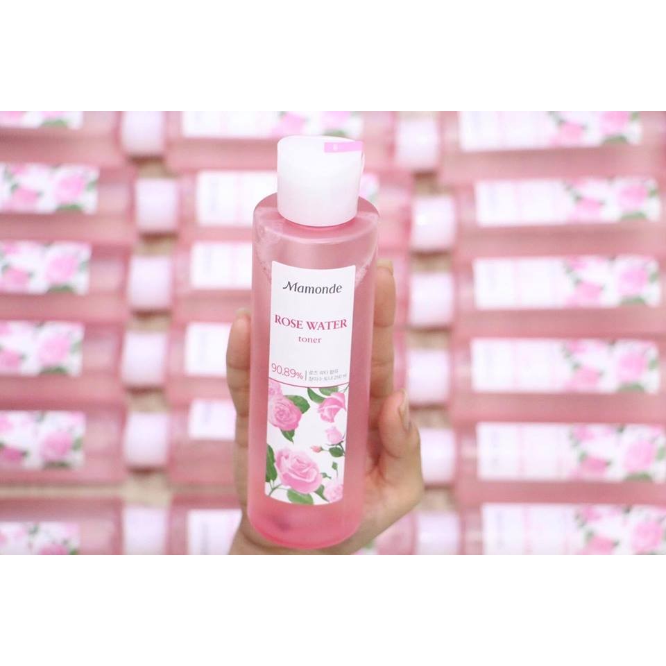 NƯỚC HOA HỒNG MAMONDE ROSE WATER TONER 250ml