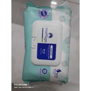 Hàng Kidsplaza- Khăn ướt tinh khiết Mamago 80 miếng