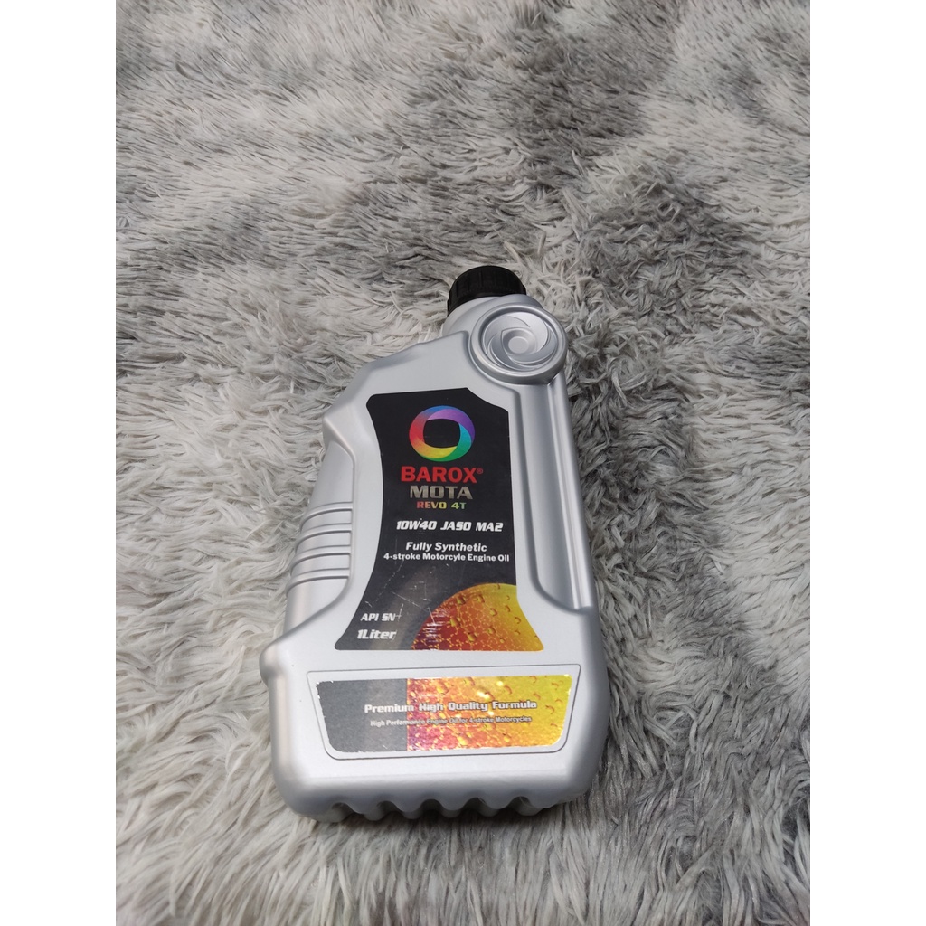 Nhớt BAROX MOTA REVO 4T 1L dành cho xe số, tay côn  - chính hãng từ UAE