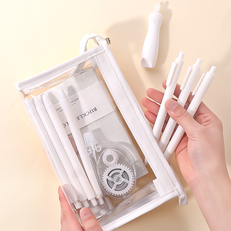 Túi Đựng Mỹ Phẩm Cỡ Lớn Bằng Nhựa Pvc Trong Suốt Chống Thấm Nước