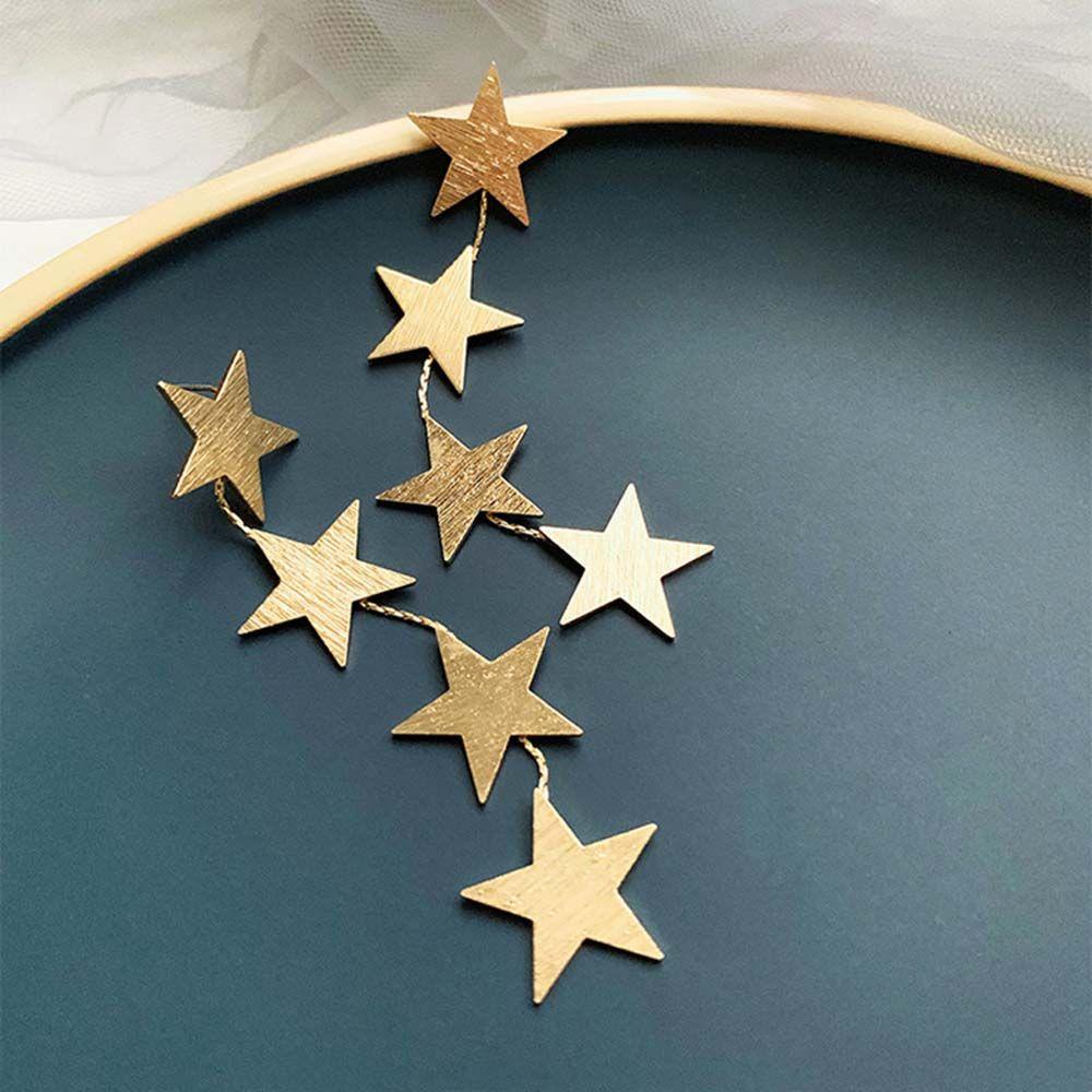 Bông Tai RALPH Dài Thanh Lịch|Bông Tai Ngôi Sao Tua Rua Xinh Xắn Cho Nữ