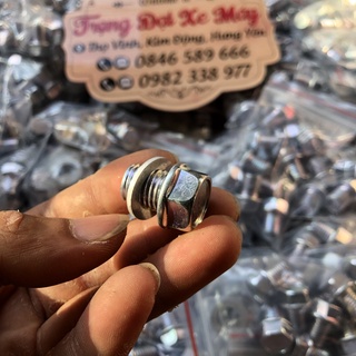 Ốc Dầu 13 Ly combo 10 Ốc + 10 Long Đen