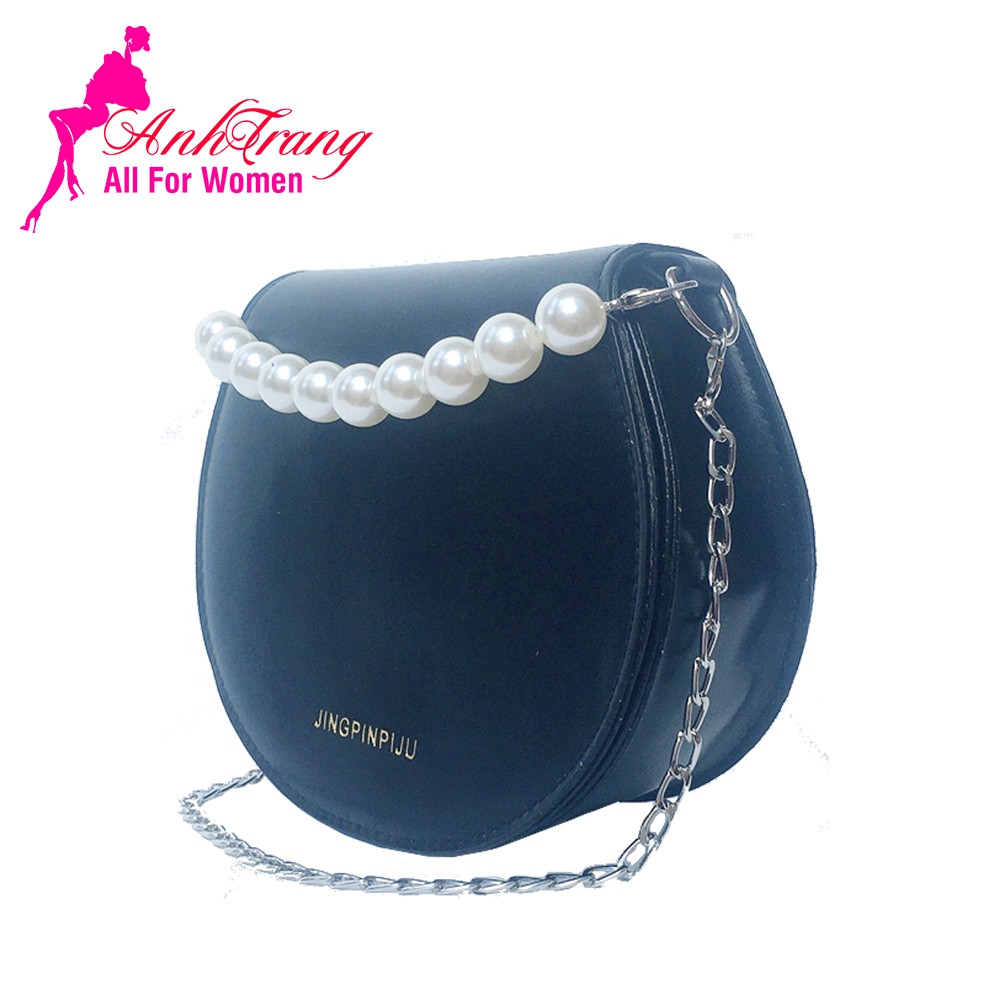 Túi Xách Nữ Tròn Da Mềm Quai Ngọc XT006 | BigBuy360 - bigbuy360.vn