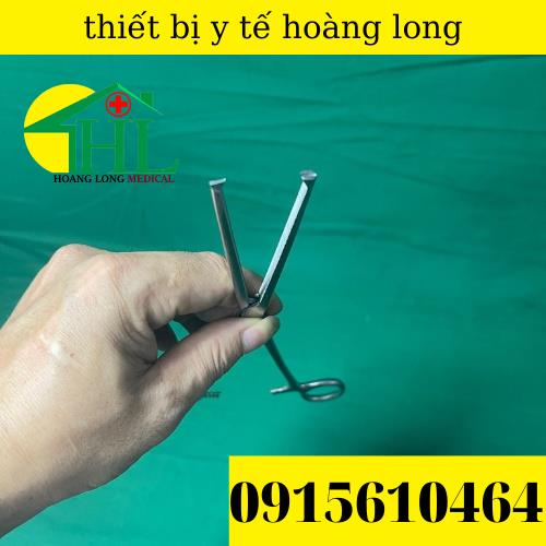 Panh Y Tế,Panh Thẳng Có Mấu 24cm - Hàng Pakistan