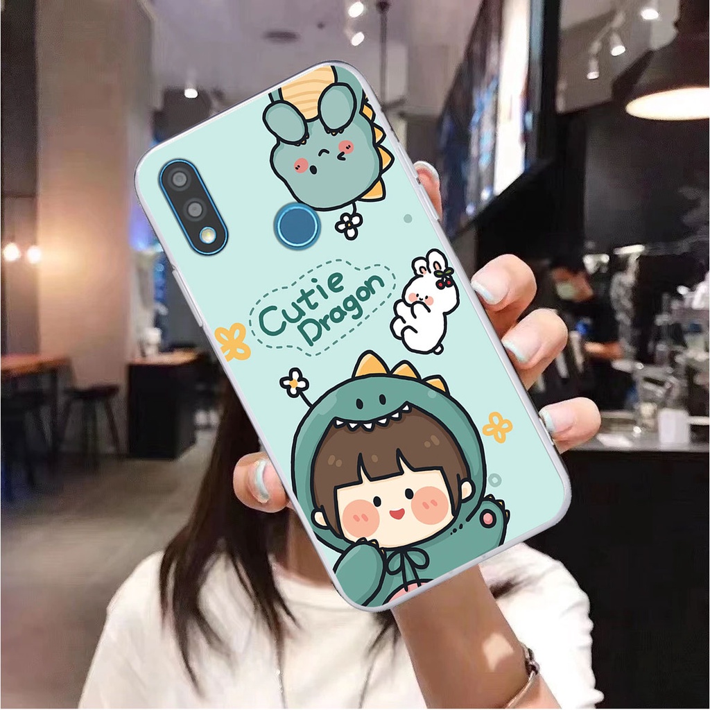 Ốp Vsmart Joy 2 Plus / Joy2+ in hình khủng long Dino siêu dễ thương