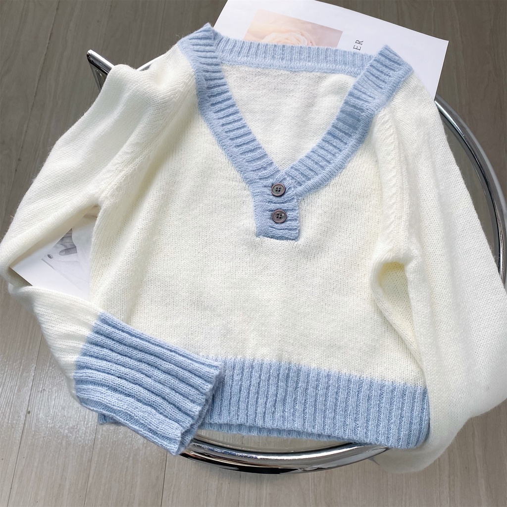 Áo cardigan NRVP tay dài phong cách Hàn Quốc