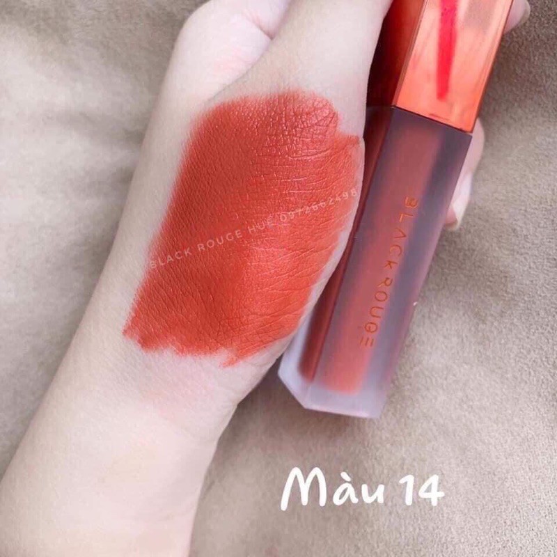 Son Black Rouge màu A14 Đỏ đào trầm ấm