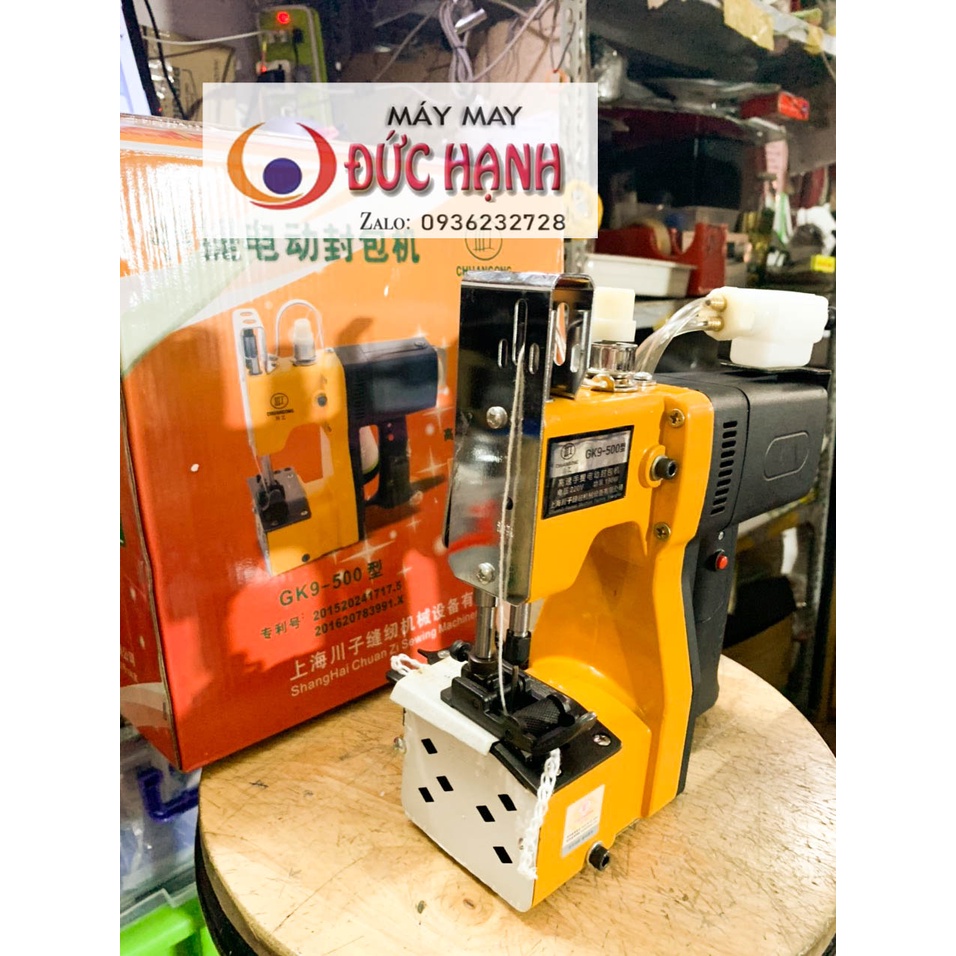 MÁY MAY BAO CẦM TAY GK9-500 MÁY KHÂU BAO TẢI Gk9-500 CÓ BÌNH DẦU VÀ KHÔNG BÌNH DẦU ( hình thật )