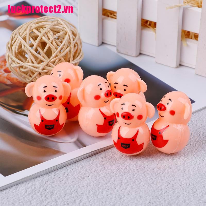 Bộ 2 Đồ Chơi Hình Chú Heo Dễ Thương Xinh Xắn